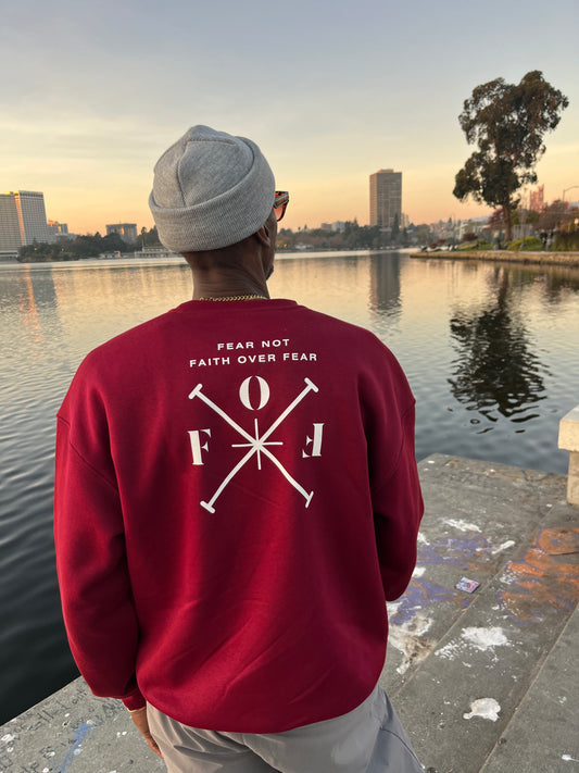 FAITH OVER FEAR CREWNECK