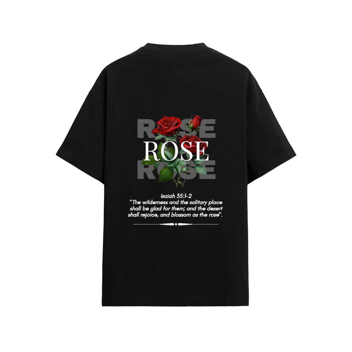 ROSE & BLOOM UNISEX RELAXED FIT TEE