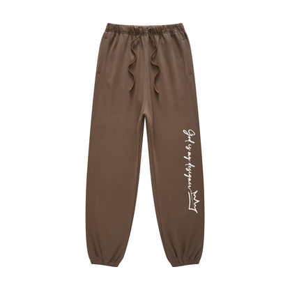 SANCTIFIED JOGGER LOGO SWEATPANTS