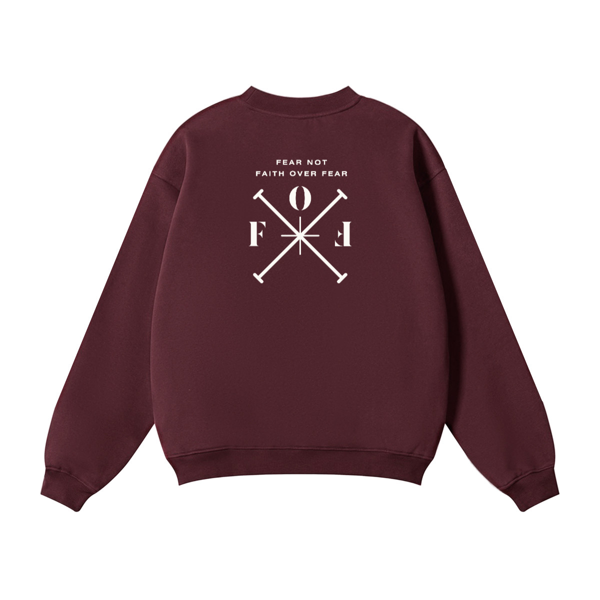 FAITH OVER FEAR CREWNECK