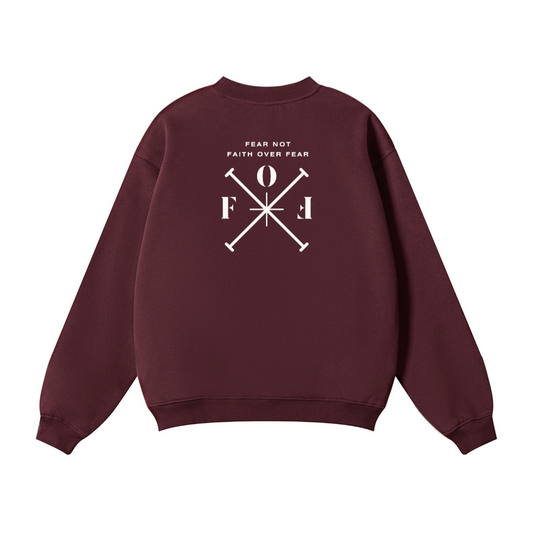 FAITH OVER FEAR CREWNECK