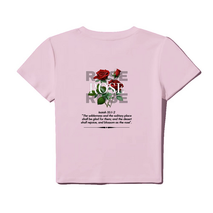 BLOSSOM & ROSE WOMEN'S CROP TEE
