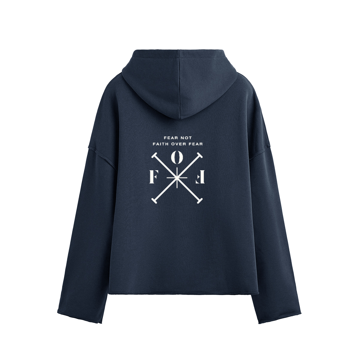 FAITH OVER FEAR –  BOXED HOODIE