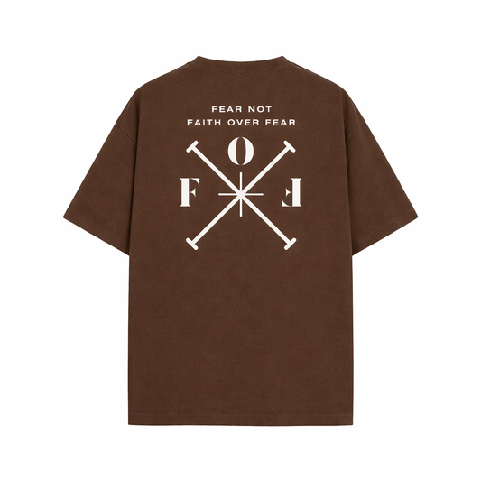 FAITH OVER FEAR BOX TEE