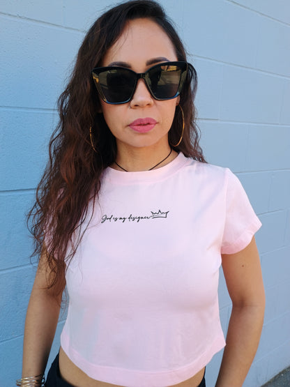 BLOSSOM & ROSE WOMEN'S CROP TEE
