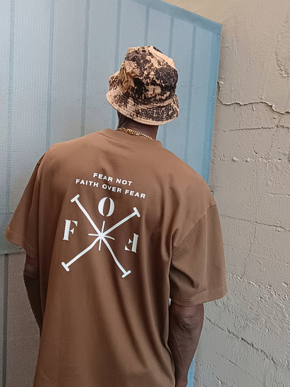 FAITH OVER FEAR BOX TEE